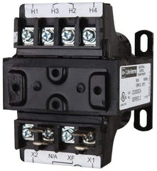Eaton Cutler-Hammer - 1 Phase, 0.35 kVA, Control Transformer - 2 Input, 1 Output Winding, 50/60 Hz, 5-1/4 Inch Deep x 3-13/16 Inch High, 131°F Temp Rise - Apex Tool & Supply