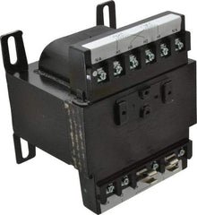 Eaton Cutler-Hammer - 1 Phase, 0.5 kVA, Control Transformer - 2 Input, 1 Output Winding, 50/60 Hz, 5-1/2 Inch Deep x 4-3/4 Inch High, 131°F Temp Rise - Apex Tool & Supply