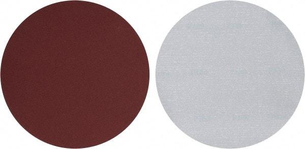 Made in USA - 9" Diam, 180 Grit Aluminum Oxide Adhesive PSA Disc - Very Fine Grade, X Weighted Cloth Backing, For Low Speed Dual-Action Sanders, Random Orbital Sanders - Apex Tool & Supply