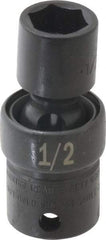 SK - 3/8" Drive 1/2" Standard Universal Impact Socket - 6 Points, 2-9/64" OAL - Apex Tool & Supply