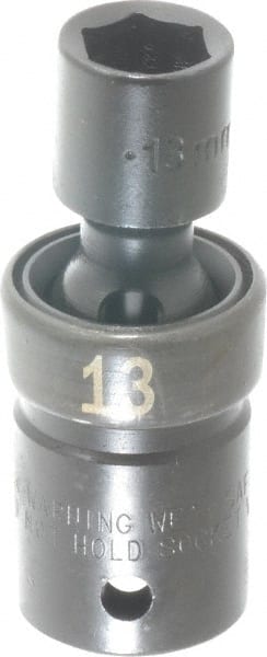 SK - 1/2" Drive 13mm Standard Universal Impact Socket - Apex Tool & Supply