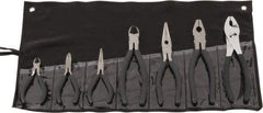 Value Collection - 7 Piece Plier Set - Comes in Plastic Pouch - Apex Tool & Supply