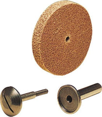 3M - 6" Diam, 1" Face Width, 5/8" Center Hole, Very Coarse Grade, Silicon Carbide Deburring Wheel - Unitized, Hard Density 7 Grade, 7,000 RPM - Apex Tool & Supply