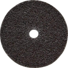 3M - 2" Diam, 1/4" Face Width, 1/4" Center Hole, Medium Grade, Aluminum Oxide Deburring Wheel - Unitized, Hard Density 7 Grade, 22,100 RPM - Apex Tool & Supply