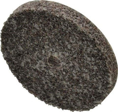 3M - 2" Diam, 1/4" Face Width, 1/4" Center Hole, Coarse Grade, Aluminum Oxide Deburring Wheel - Unitized, Hard Density 7 Grade, 22,100 RPM - Apex Tool & Supply