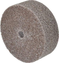 3M - 2" Diam, 3/4" Face Width, 1/4" Center Hole, Fine Grade, Aluminum Oxide Deburring Wheel - Unitized, Medium Density 5 Grade, 22,100 RPM - Apex Tool & Supply