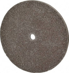 3M - 6" Diam, 1/4" Face Width, 1/2" Center Hole, Fine Grade, Aluminum Oxide Deburring Wheel - Unitized, Medium Density 5 Grade, 7,500 RPM - Apex Tool & Supply