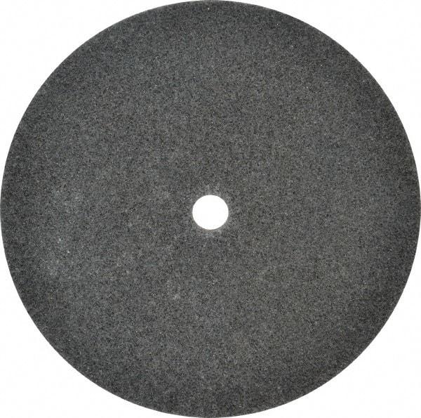 3M - 6" Diam, 1/4" Face Width, 1/2" Center Hole, Medium Grade, Silicon Carbide Deburring Wheel - Unitized, Hard Density 7 Grade, 7,500 RPM - Apex Tool & Supply