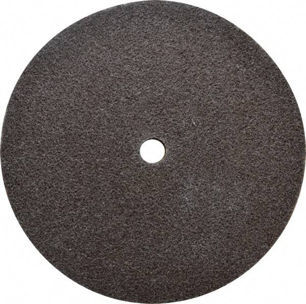 3M - 6" Diam, 1/2" Face Width, 1/2" Center Hole, Medium Grade, Aluminum Oxide Deburring Wheel - Unitized, Hard Density 7 Grade, 7,500 RPM - Apex Tool & Supply