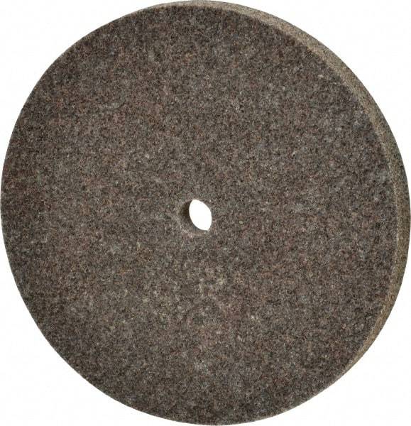 3M - 6" Diam, 1/2" Face Width, 1/2" Center Hole, Coarse Grade, Aluminum Oxide Deburring Wheel - Unitized, Hard Density 7 Grade, 7,500 RPM - Apex Tool & Supply