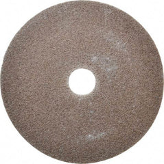 3M - 6" Diam, 1" Face Width, 1" Center Hole, Medium Grade, Aluminum Oxide Deburring Wheel - Unitized, Hard Density 7 Grade, 7,500 RPM - Apex Tool & Supply