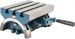 Interstate - 7" OAL x 5" Overall Width x 3-1/2" Overall Height, Tilting Table - 13/32" T-Slot Width - Apex Tool & Supply