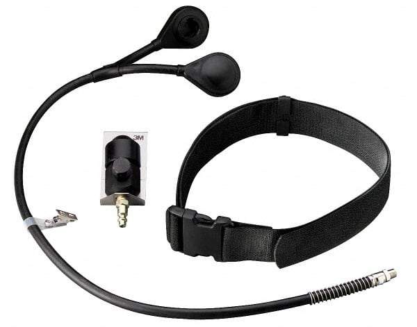 3M - Supplied Air (SAR) Dual Air Line Adapter Kits Compatible Hose Type: High Pressure Mount: Front-Mounted - Apex Tool & Supply