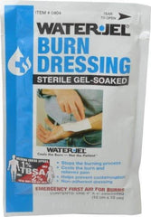 North - 4" Long x 4" Wide, General Purpose Gel Soaked Burn Dressing - White, Nonwoven Bandage - Apex Tool & Supply