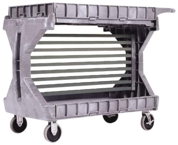 Akro-Mils - 35-3/4" Long x 1-3/4" Wide x 1" High, Cart Rail Kit - For 30936 - Apex Tool & Supply