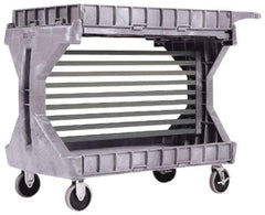 Akro-Mils - 35-3/4" Long x 1-3/4" Wide x 1" High, Cart Rail Kit - For 30936 - Apex Tool & Supply