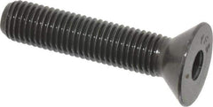 Value Collection - 5/16-24 UNF Hex Socket Drive, 82° Flat Screw - Alloy Steel, Black Oxide Finish, Fully Threaded, 1-1/2" OAL - Apex Tool & Supply