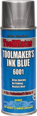 AERVOE - Blue Layout Fluid - 12 Ounce Aerosol Can - Apex Tool & Supply