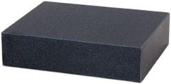 Value Collection - 12" Long x 9" Wide x 3" Thick, Flat Inspection Surface Plate - B Toolroom Grade - Apex Tool & Supply