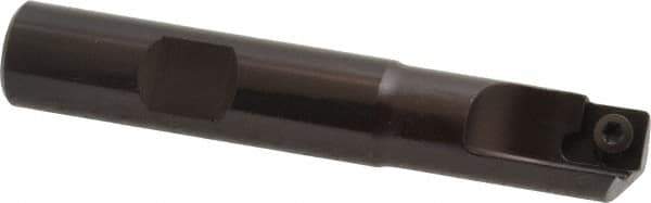 Kennametal - 1/2" Cut Diam, 7.11mm Max Depth of Cut, 1/2" Shank Diam, 3" OAL, Indexable Square Shoulder End Mill - SDEB 2615. Inserts, Cylindrical Shank, 0° Lead Angle - Apex Tool & Supply