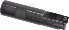 Kennametal - 3/4" Cut Diam, 7.11mm Max Depth of Cut, 3/4" Shank Diam, 3-1/4" OAL, Indexable Square Shoulder End Mill - SDEB 2615. Inserts, Cylindrical Shank, 0° Lead Angle - Apex Tool & Supply