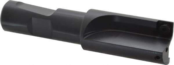 Kennametal - 1" Cut Diam, 8.64mm Max Depth of Cut, 3/4" Shank Diam, 4" OAL, Indexable Square Shoulder Centercutting End Mill - SPEB 322 Inserts, Weldon Shank, 0° Lead Angle, Through Coolant - Apex Tool & Supply