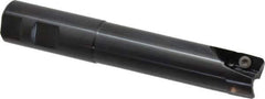 Kennametal - 1" Cut Diam, 18.03mm Max Depth of Cut, 1" Shank Diam, 153.16mm OAL, Indexable Square Shoulder End Mill - EC18.., EP18.. Inserts, Weldon Shank, 0° Lead Angle, Through Coolant - Apex Tool & Supply