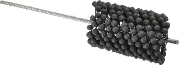 Brush Research Mfg. - 2-3/4" to 3" Bore Diam, 120 Grit, Silicon Carbide Flexible Hone - Fine, 13-1/2" OAL - Apex Tool & Supply