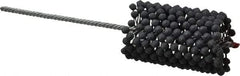 Brush Research Mfg. - 2-3/4" to 3" Bore Diam, 180 Grit, Silicon Carbide Flexible Hone - Extra Fine, 13-1/2" OAL - Apex Tool & Supply