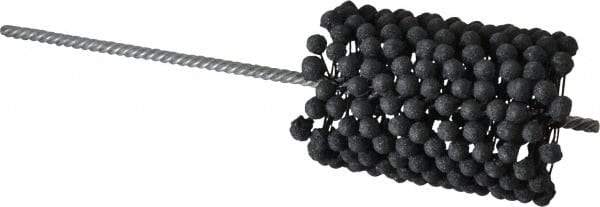 Brush Research Mfg. - 3" to 3-1/4" Bore Diam, 120 Grit, Silicon Carbide Flexible Hone - Fine, 13-1/2" OAL - Apex Tool & Supply