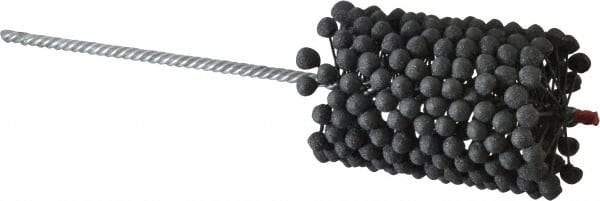 Brush Research Mfg. - 3" to 3-1/4" Bore Diam, 180 Grit, Silicon Carbide Flexible Hone - Extra Fine, 13-1/2" OAL - Apex Tool & Supply