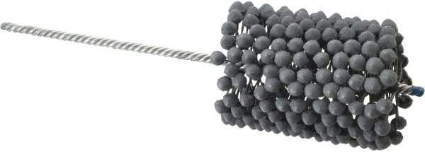 Brush Research Mfg. - 3" to 3-1/2" Bore Diam, 240 Grit, Silicon Carbide Flexible Hone - Extra Fine, 13-1/2" OAL - Apex Tool & Supply