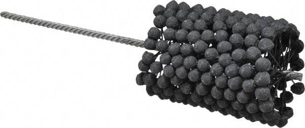 Brush Research Mfg. - 3-1/4" to 3-3/4" Bore Diam, 120 Grit, Silicon Carbide Flexible Hone - Fine, 13-1/2" OAL - Apex Tool & Supply