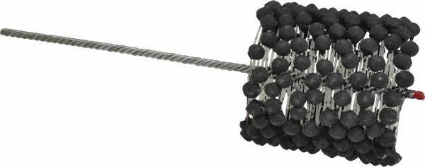 Brush Research Mfg. - 5" to 5-1/2" Bore Diam, 180 Grit, Silicon Carbide Flexible Hone - Extra Fine, 17-1/2" OAL - Apex Tool & Supply