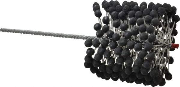 Brush Research Mfg. - 6" to 6-1/2" Bore Diam, 180 Grit, Silicon Carbide Flexible Hone - Extra Fine, 17-1/2" OAL - Apex Tool & Supply