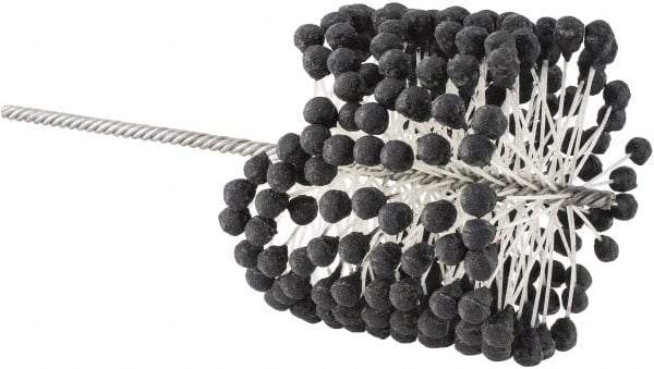 Brush Research Mfg. - 6-1/2" to 7" Bore Diam, 120 Grit, Silicon Carbide Flexible Hone - Fine, 17-1/2" OAL - Apex Tool & Supply