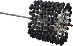 Brush Research Mfg. - 6-1/2" to 7" Bore Diam, 180 Grit, Silicon Carbide Flexible Hone - Extra Fine, 17-1/2" OAL - Apex Tool & Supply