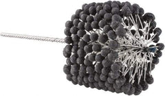 Brush Research Mfg. - 6-1/2" to 7" Bore Diam, 240 Grit, Silicon Carbide Flexible Hone - Extra Fine, 17-1/2" OAL - Apex Tool & Supply