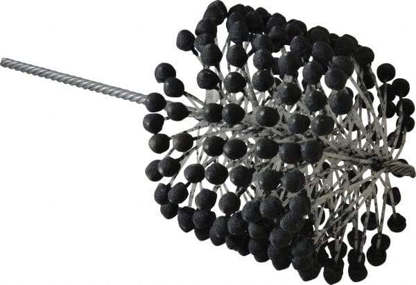 Brush Research Mfg. - 7-1/2" to 8" Bore Diam, 120 Grit, Silicon Carbide Flexible Hone - Fine, 17-1/2" OAL - Apex Tool & Supply