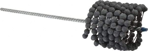 Brush Research Mfg. - 3-1/4" to 3-1/2" Bore Diam, 240 Grit, Silicon Carbide Flexible Hone - Extra Fine, 13-1/2" OAL - Apex Tool & Supply