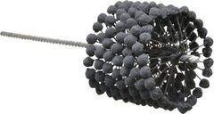 Brush Research Mfg. - 4-3/8" to 4-5/8" Bore Diam, 320 Grit, Silicon Carbide Flexible Hone - Extra Fine, 13-1/2" OAL - Apex Tool & Supply