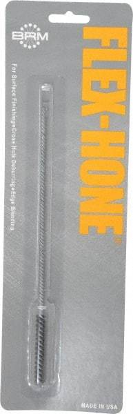 Brush Research Mfg. - 0.276" Bore Diam, 120 Grit, Silicon Carbide Flexible Hone - Fine, 8" OAL - Apex Tool & Supply