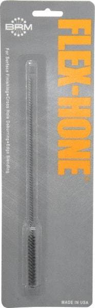 Brush Research Mfg. - 0.276" Bore Diam, 180 Grit, Silicon Carbide Flexible Hone - Extra Fine, 8" OAL - Apex Tool & Supply