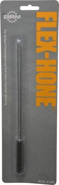 Brush Research Mfg. - 0.394" Bore Diam, 180 Grit, Silicon Carbide Flexible Hone - Extra Fine, 8" OAL - Apex Tool & Supply