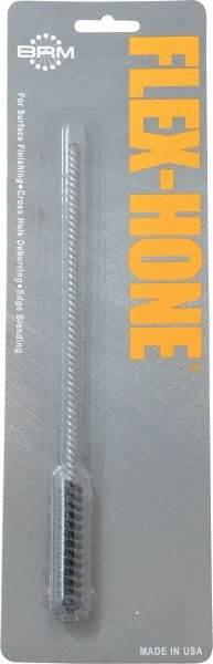 Brush Research Mfg. - 0.394" Bore Diam, 240 Grit, Silicon Carbide Flexible Hone - Extra Fine, 8" OAL - Apex Tool & Supply