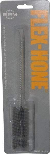 Brush Research Mfg. - 1" Bore Diam, 120 Grit, Silicon Carbide Flexible Hone - Fine, 8" OAL - Apex Tool & Supply