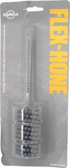 Brush Research Mfg. - 1-1/2" Bore Diam, 320 Grit, Silicon Carbide Flexible Hone - Extra Fine, 8" OAL - Apex Tool & Supply