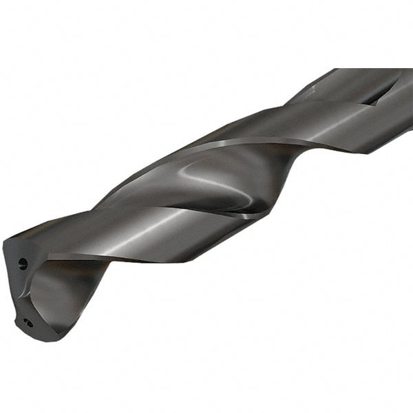 Iscar - 5/8" Spiral Flute Solid Carbide Screw Machine Drill Bit - Apex Tool & Supply