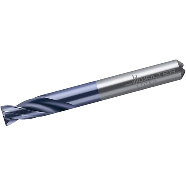 Walter-Titex - 10mm 180° Spiral Flute Solid Carbide Screw Machine Drill Bit - Apex Tool & Supply
