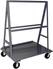 Jamco - 2,000 Lb Capacity Steel Panel Truck - 24" OAW, Phenolic Casters - Apex Tool & Supply
